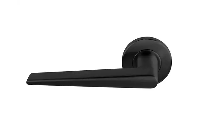 Gatdeel links Gunmetal PVD Formani Basics LB21H geveerde op Rozet