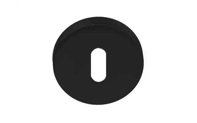 Sleutelrozet Zwart rond 52 mm – Formani Basics LBN50D