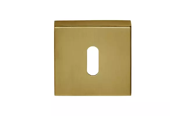 Sleutelrozet Mat Goud PVD vierkant 53 mm – Formani Basics BSQN53