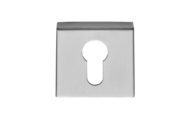 Profielcilinderrozet RVS vierkant 53 mm – Formani Basics BSQY53