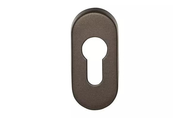 Profielcilinderrozet Brons ovaal – Formani Basics LBY32