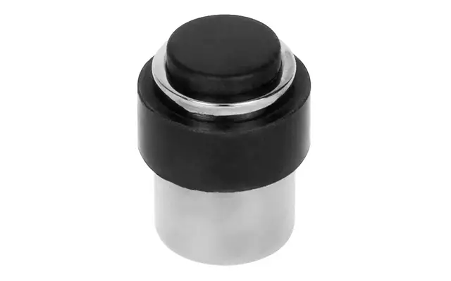 Deurstop gepolijst RVS vloer-/wandmontage rond 30 mm – Formani Basics LB30