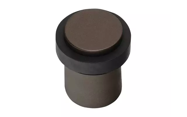 Deurstop Brons Vloermontage rond 30 mm – Formani Basics LB10D