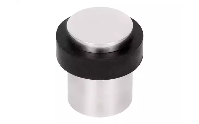 Deurstop gepolijst RVS Vloermontage rond 30 mm – Formani Basics LB10D