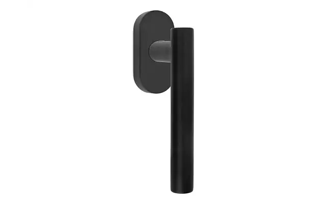 Draaikiep raamkruk Zwart LB7-DK-O