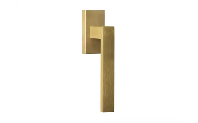 Draaikiep raamkruk Mat Goud PVD BSQ2-DK-O