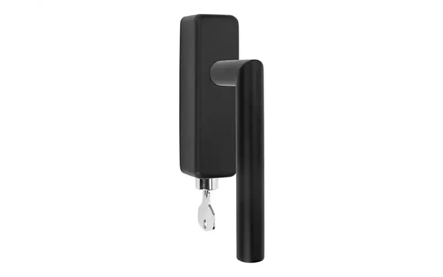 Draaikiep raamkruk Zwart Afsluitbaar LB2-DKLOCK-O