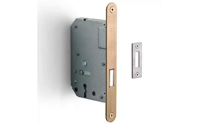 Insteek Kastslot Klavier Licht brons PVD LBLKA-N56