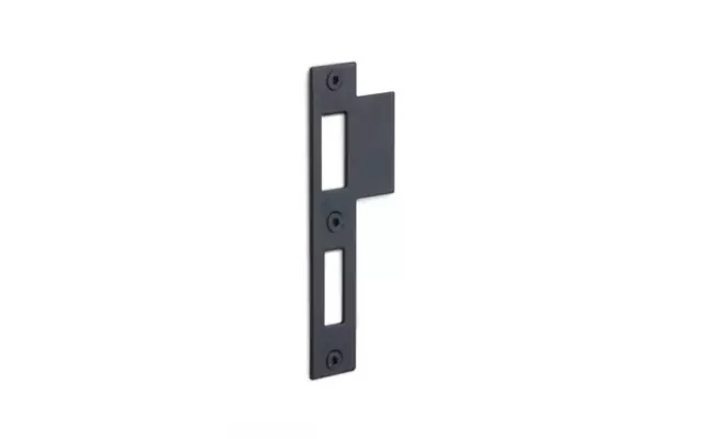 Sluitplaat Dag en nachtslot Mat Zwart LBSP-NYW 24x124mm