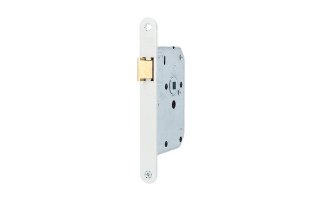 Nemef Insteek Loopslot Wit 1255/2 Doornmaat 50mm, 1200 serie