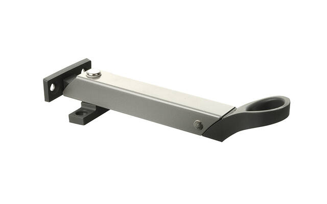 Combi raamuitzetter RVS/zwart AXAflex 2640 voor bovenlichten, klep- en uitzetramen