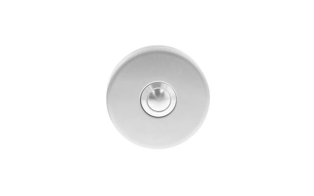 Intersteel Deurbel rond verdekt rond 53x10 rvs geborsteld