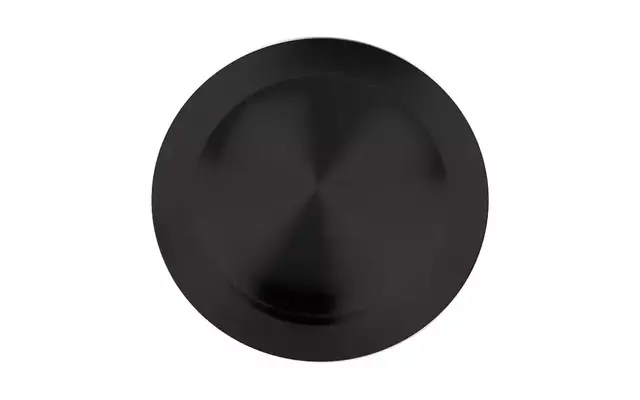 Schuifdeurkom Zwart mat PVD Rond 57mm – Formani Model LB57
