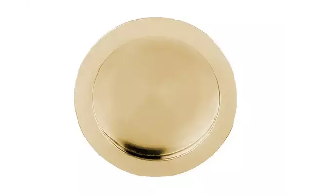 Schuifdeurkom Messing Rond 57mm – Formani Model LB57_T