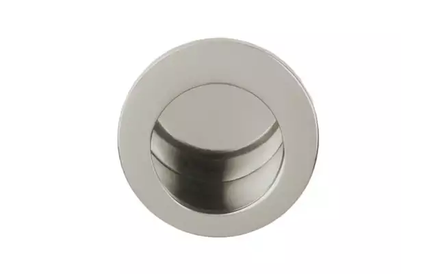Schuifderukom Nikkel Rond 30mm Fingertip – Formani Model LB29