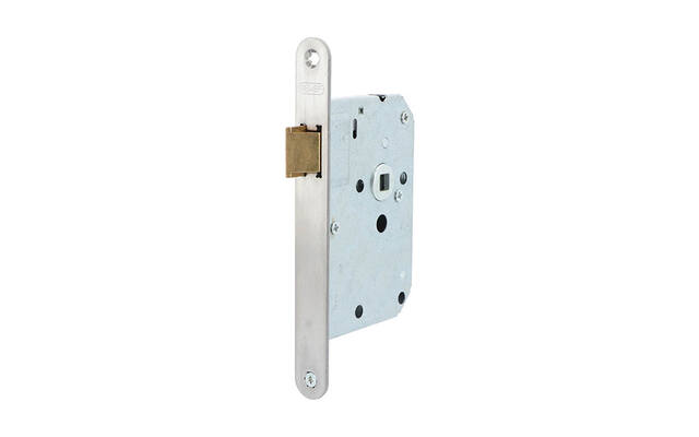 Nemef Insteek loopslot RVS 1255/17 zware contraveer Doornmaat 50mm. 1200 serie