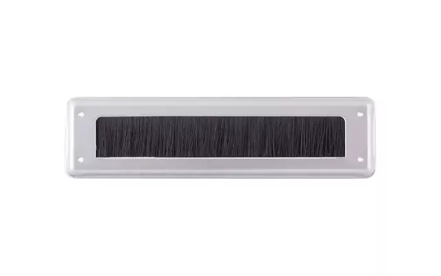 Tochtborstel Aluminium Classic 86 x 345mm
