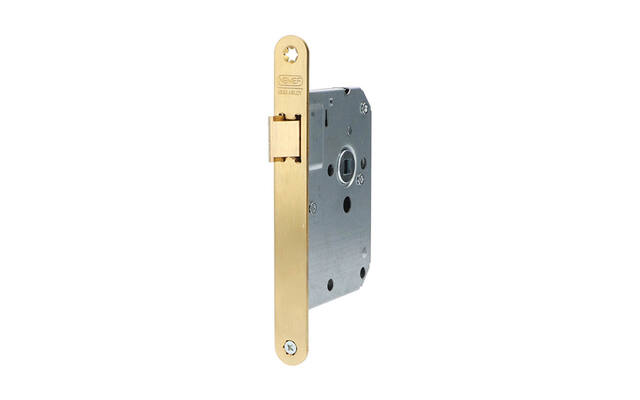 Nemef Insteek loopslot Messing 1255/5 Doornmaat 50mm. 1200 serie