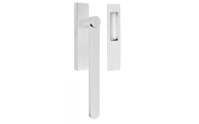 Hefschuifdeurbeslag RVS Bertram Beerbaum Tense BB231 Incl. komgreep blind