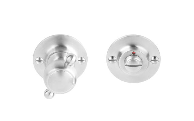 WC-garnituur RVS Bosco Lazaro Rosa LZWC50 rood/wit 50mm