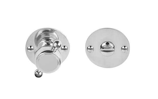 WC-garnituur RVS gepolijst Bosco Lazaro Rosa LZWC50B 50mm