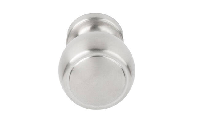 Voordeurknop RVS Bosco Lazaro Rosa LZ200D 55mm Draaibaar op rozet
