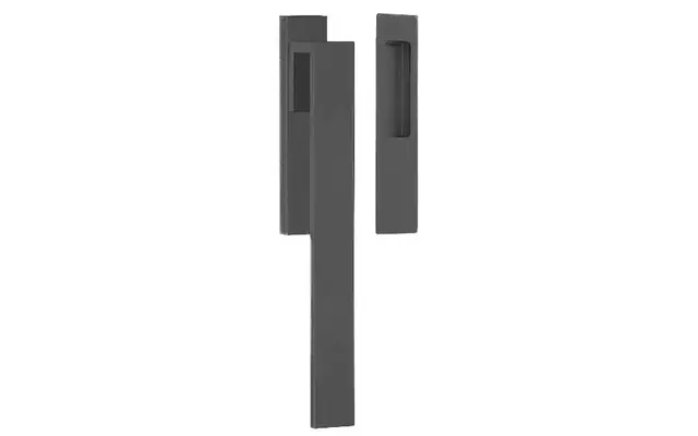 Hefschuifdeurbeslag Zwart Ribbon Bob Manders BM230 blind