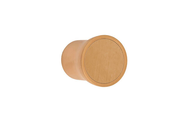 Meubelknop Mat goud PVD Nour Edward van Vliet EV25 geen logo Rond 25mm