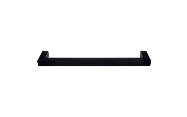 Meubelgreep Zwart Square Jan des Bouvrie JB20/320 h.o.h. 320mm. Lengte 340mm