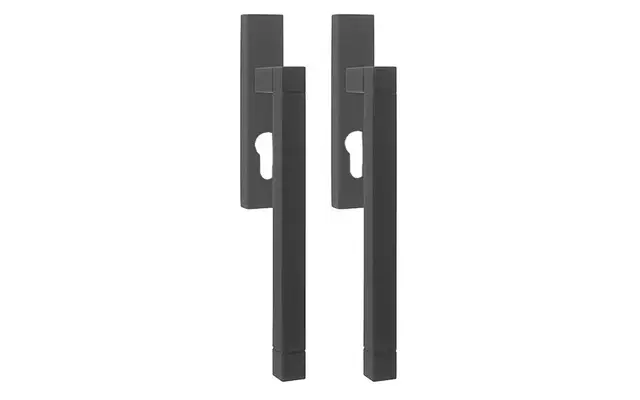 Hefschuifdeurbeslag Zwart Square Jan des Bouvrie JB230 PC69