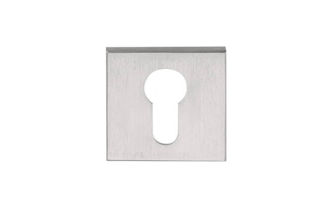 Profielcilinderrozet RVS Square LSQBY50 50mm