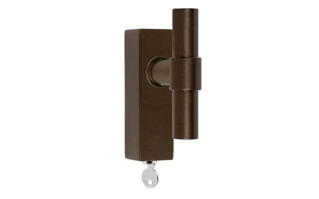 Draaikiep raamkruk Brons One Piet Boon PBT20-DKLOCK Afsluitbaar 119mm