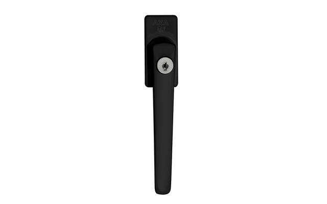 Draaikiep raamkruk Zwart AXA L 3350 afsluitbaar SKG2 158mm