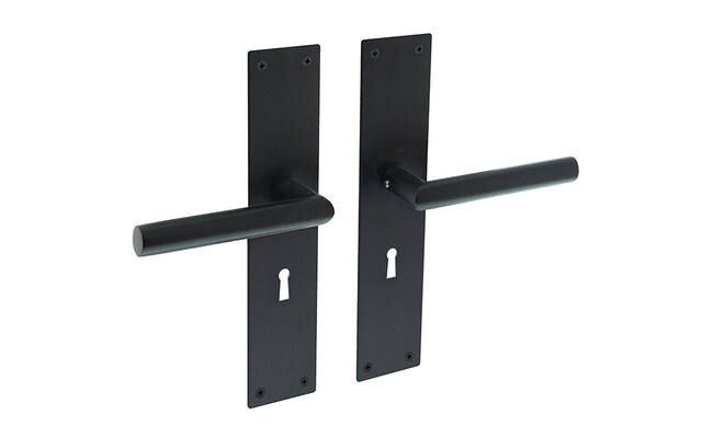 Deurkruk Jura op schild SL56