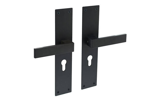 Deurkruk Amsterdam op schild PC55