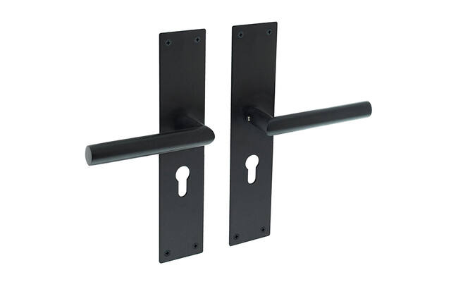 Deurkruk Jura op schild PC55