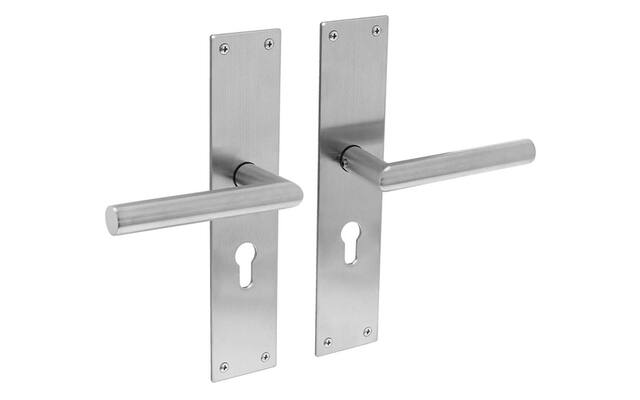 Deurkruk Jura op schild PC55