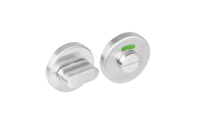Intersteel WC-garnituur RVS rond verdekt 53x8mm