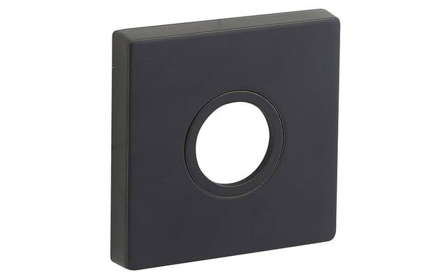 Krukrozet Zwart Bauhaus vierkant 50mm
