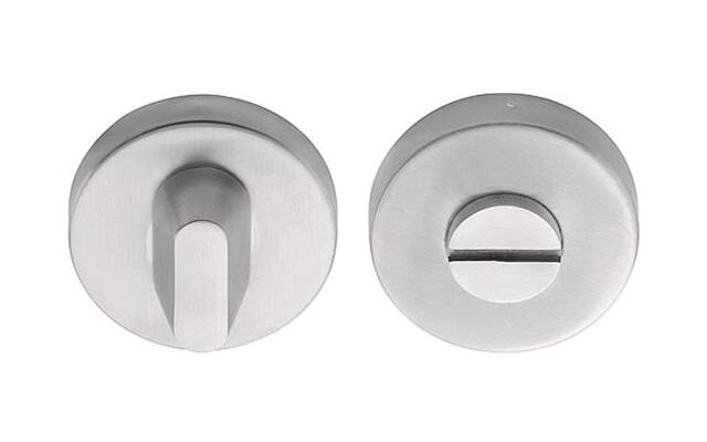 WC-sluiting RVS Intro rond 52mm, 10mm dik 5/6/7/8mm wc stift