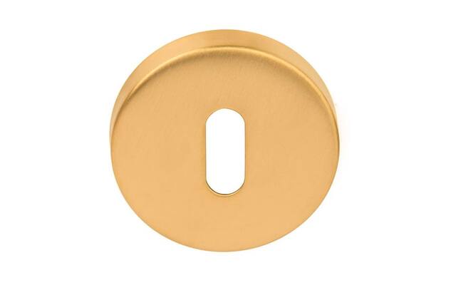Sleutelrozet Mat goud PVD Intro rond 52mm, 10mm dik