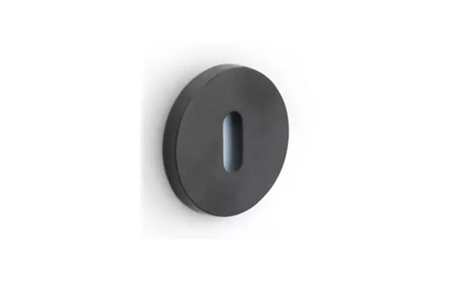 Sleutelrozet Gunmetal PVD Intro rond 52mm, 6mm dik