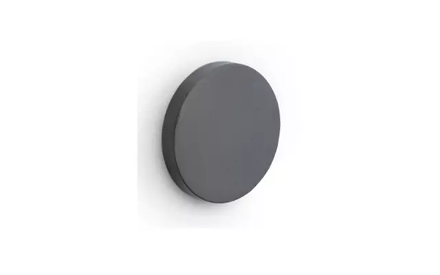 Blindrozet Gunmetal PVD Intro rond 52mm, 6mm dik