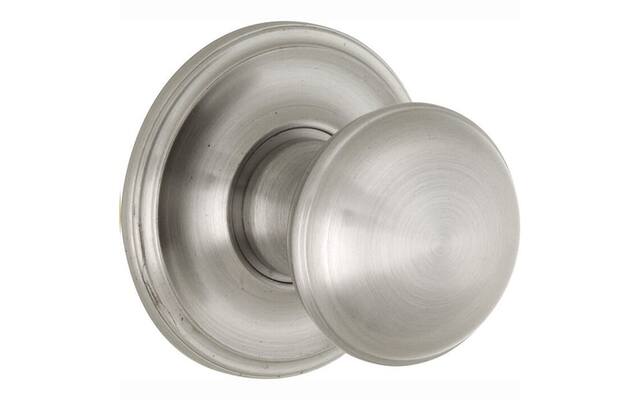 Voordeurknop Mat nikkel PVD Klassiek rond 60mm