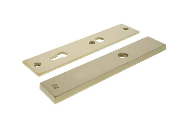 Veiligheidsschilden set Messing Bauhaus Blind/PC92 SKG3