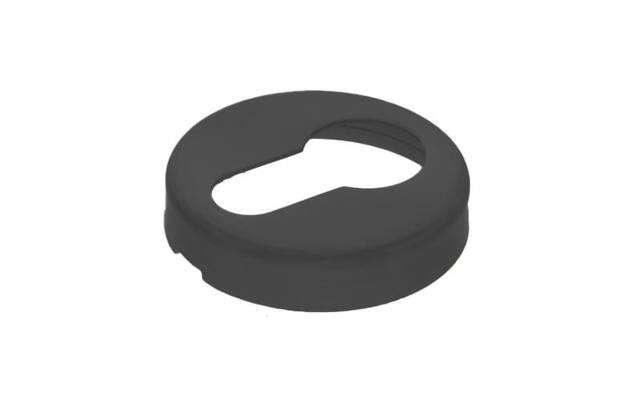 Profielcilinderrozet Zwart Lancia rond 45mm