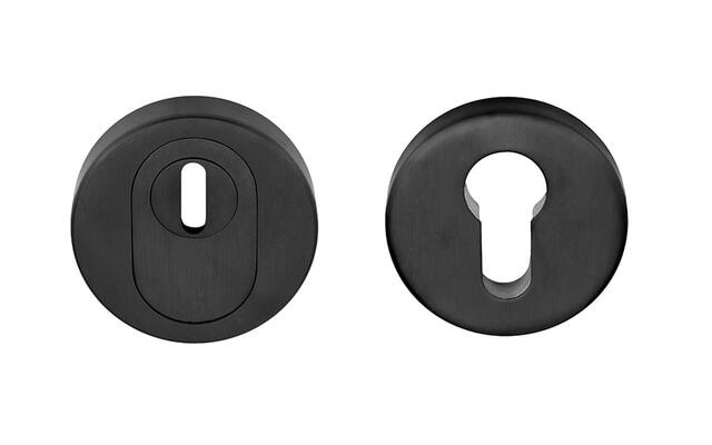 Veiligheidsrozetten Gunmetal PVD met kerntrek BVEIL-KT SKG3 Rond 52mm