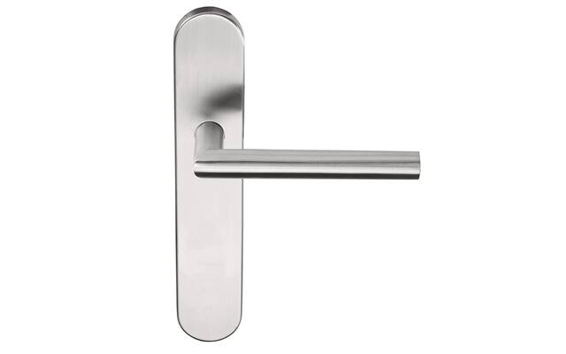 Formani Basics Deurkruk gev schild ovaal LB2-19P13 Blind