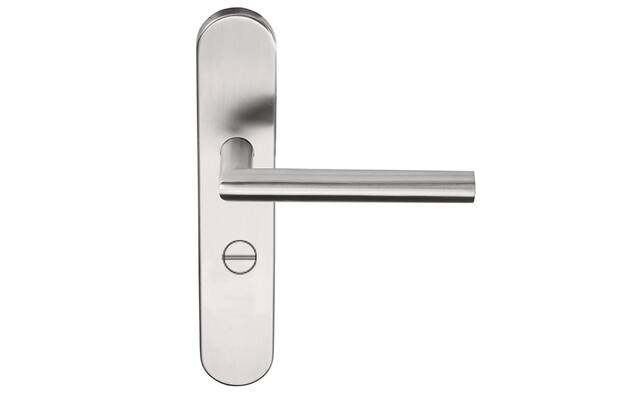 Formani Basics Deurkruk gev schild ovaal LB2-19P13 WC63