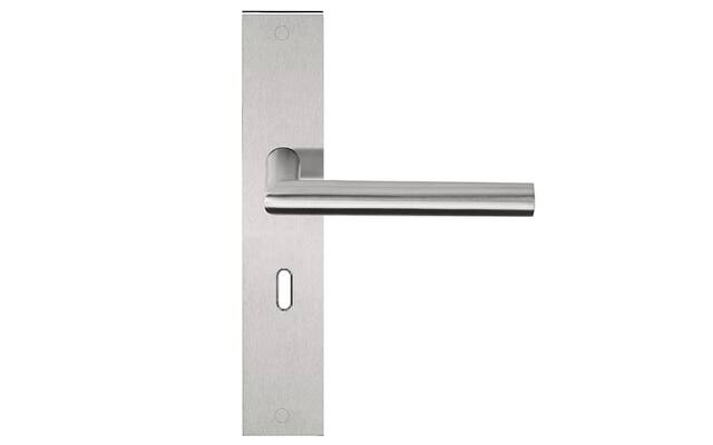 Deurkruk RVS Basics LB2-19P236 op schild SL56